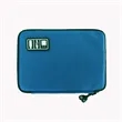 Custom Portable Reusable Travel Cable Organizer Bags Case | https://www.bestnamebadges.com
