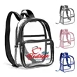 Clear Mini Backpack Stadium Approved Lightweight Waterproof | https://www.bestnamebadges.com