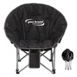 Folding Moon Chair Personalization Available | https://www.bestnamebadges.com