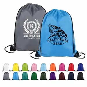Custom Small Polyester Drawstring Backpack