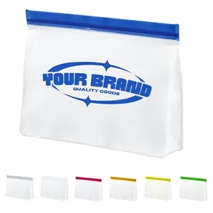 BPA-Free Leakproof Reusable Freezer Bags For Food Storage