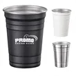 Stainless SteelStackable Pint Drinking Cups | https://www.bestnamebadges.com