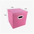 Foldable Non-woven Cloth Fabric Organize Storage Cubes | https://www.bestnamebadges.com