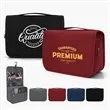 Water-Resistant Hanging Travel Toiletry Bag | https://www.bestnamebadges.com