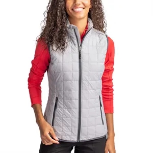 Cutter & Buck Women's Rainier Insulated Puffer Vest