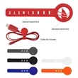 Adjustable Silicone Cable Tie | https://www.bestnamebadges.com