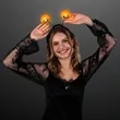 Light up pumpkin head bopper | https://www.bestnamebadges.com