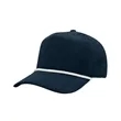 Camden rPET Corduroy Rope Cap | https://www.bestnamebadges.com