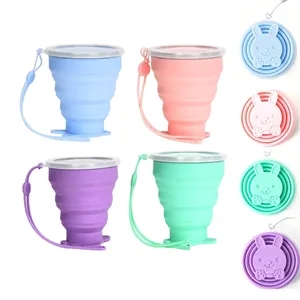 6.76 Oz Silicone Foldable Cup