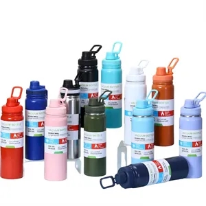 27oz Portable Double-Layer Stainless Steel Space Bottle