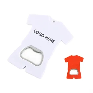 Plastic Jersey Shaped Bottle Opener