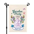 12" X 18" Custom Double-Sided Polyester Garden Flag | https://www.bestnamebadges.com