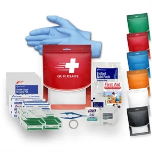 Quick Access Resealable First Aid Pouch