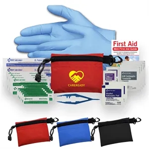 Carabiner Safety First Aid Kit