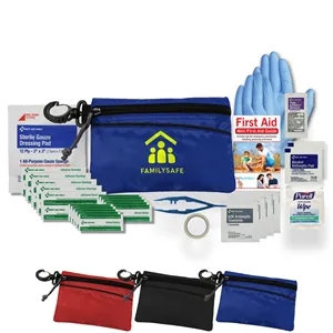 Carabiner Personal First Aid Pouch