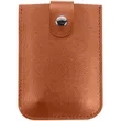 Snap Closure Leather Card Organizer | https://www.bestnamebadges.com