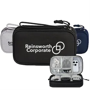 Large Cable Organizer Tech Accessories Travel Bag