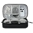 Large Cable Organizer Tech Accessories Travel Bag | https://www.bestnamebadges.com