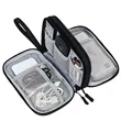 Large Cable Organizer Tech Accessories Travel Bag | https://www.bestnamebadges.com