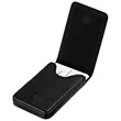 RFID Blocking Magnetic Vertical Leather Card Holder | https://www.bestnamebadges.com