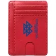 RFID Blocking Slim Leather Card Holder | https://www.bestnamebadges.com
