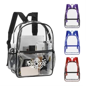 Heavy Duty Multi-Function PVC Transparent Backpack