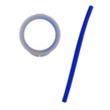 Silicone Straw In Case | https://www.bestnamebadges.com