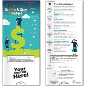 Pocket Slider™ - Tips to Create & Stay on Budget