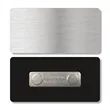 1.5 x 3 Name Badge - Magnet Back | https://www.bestnamebadges.com