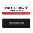 1 x 3 Name Badge - Pin Back | https://www.bestnamebadges.com