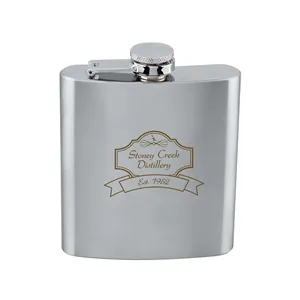 6 oz Stainless Steel Flask
