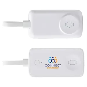 Baron 2000mAh Power Bank with Watch Charger & Built-In Cable