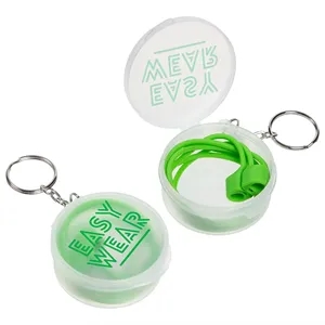 Easy-Wear Earbud/Glasses Holder