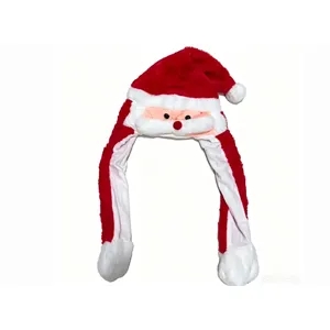ZO021 Christmas hat with moving ears
