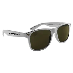 Metallic Miami Sunglasses | https://www.bestnamebadges.com