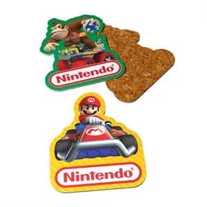 Full Color Custom Coaster | https://www.bestnamebadges.com