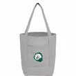 Mini 6oz Recycled Cotton Canvas Tote | https://www.bestnamebadges.com