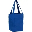Mini 6oz Recycled Cotton Canvas Tote | https://www.bestnamebadges.com