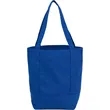 Mini 6oz Recycled Cotton Canvas Tote | https://www.bestnamebadges.com