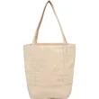 Mini 6oz Recycled Cotton Canvas Tote | https://www.bestnamebadges.com