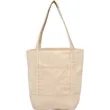 Mini 6oz Recycled Cotton Canvas Tote | https://www.bestnamebadges.com