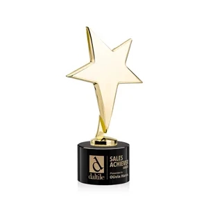 Tuscany Gold Star on Marvel Base - Black
