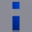 Araceli Tower 3D Award - Blue | https://www.bestnamebadges.com