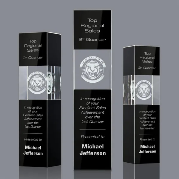 Araceli Tower 3D Award - Black