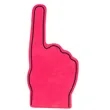 Classic Foam Finger - 2 sided | https://www.bestnamebadges.com