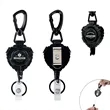 Retractable Badge Reel With Back Clip | https://www.bestnamebadges.com
