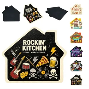 Cute House Shape Full Color Fridge Magnets