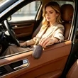 Small PU Leather Car Key Fob Case W/ Zipper | https://www.bestnamebadges.com