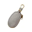 Small PU Leather Car Key Fob Case W/ Zipper | https://www.bestnamebadges.com