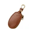 Small PU Leather Car Key Fob Case W/ Zipper | https://www.bestnamebadges.com